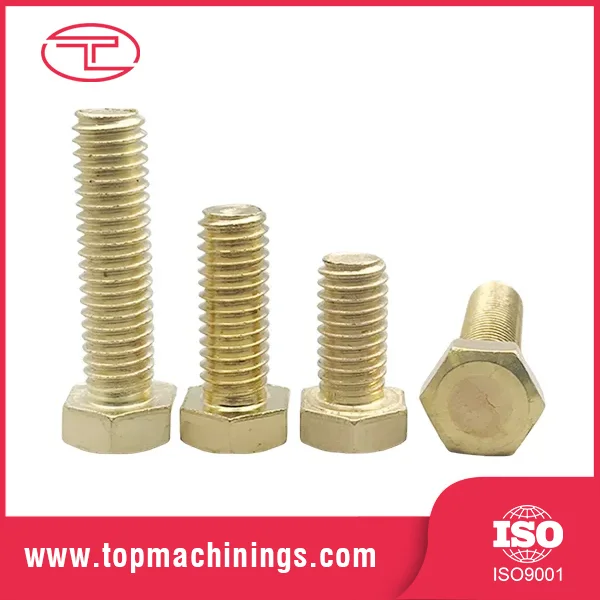 Bộ phận gia công trục vít bằng đồng thau