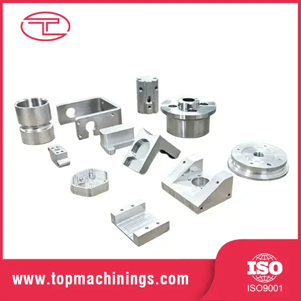Các bộ phận nhôm Anodized được gia công CNC